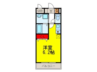 ペニ－レ－ンＯｎｅの物件間取画像